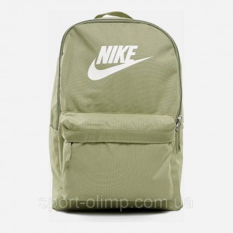 Рюкзак Nike NK HERITAGE BKPK зеленый 43x30x15см DC4244-334
Рюкзак Nike HERITAGE . . фото 2