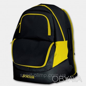 Рюкзак Joma DIAMOND II черно-желтый 400235.109
Спортивный рюкзак DIAMOND II для . . фото 1
