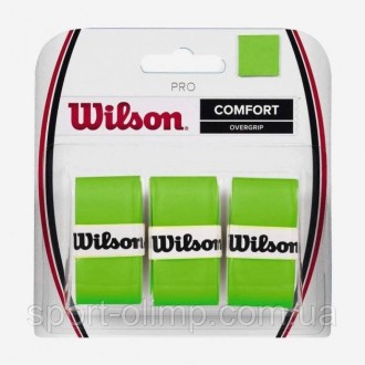 Обмотка Wilson pro overgrip blade green 3pack WRZ470810
Намотка Wilson - це елас. . фото 2