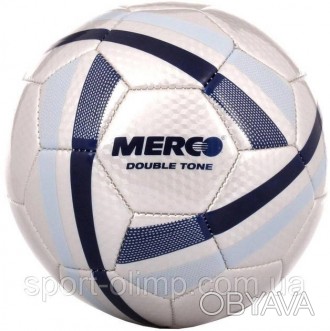 Мяч футбольный Merco Double Tone soccer ball, No. 5 ID66242
Футбольный мяч Merco. . фото 1