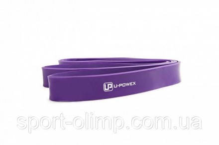 Гумові петлі для тренувань U-POWEX UP_1072 Power Band набір 2шт. Purple/Green (1. . фото 7