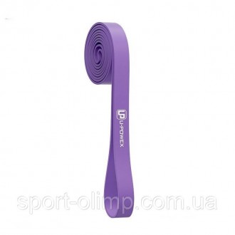 Гумові петлі для тренувань U-POWEX UP_1072 Power Band набір 2шт. Purple/Green (1. . фото 3