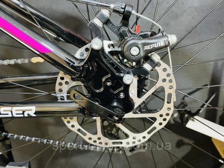 Горный велосипед Crosser Girl 26" рама 15 черно-розовый
Горный велосипед с алюми. . фото 8