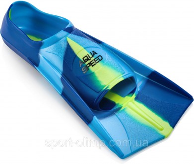 Ласти Aqua Speed Training Fins 7943 (137-82) 39/40 (25-25.5 см) Синьо-блакитно-ж. . фото 3