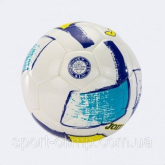 М'яч футбольний Joma DALI II Білий, Синій, Жовтий 5 (400649.216 5)
Футбольни. . фото 4
