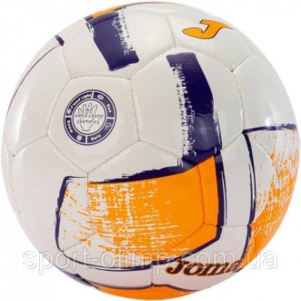 Мяч футбольный Joma DALI II Белый, Темно-синий 4 (400649.203 4)
Футбольный мяч х. . фото 4