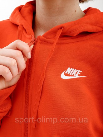 Толстовка Nike CLUB FLC FZ HOODIE STD Коли потрібно щось накинути на себе... Коф. . фото 4