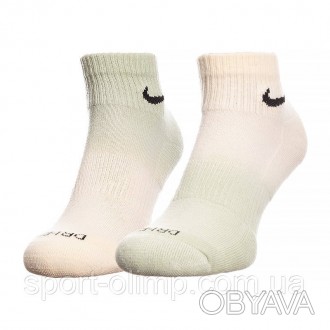 Носки Nike U NK EVERYDAY PLUS CUSH ANKLE Идеальный выбор для тех, кто ищет комфо. . фото 1