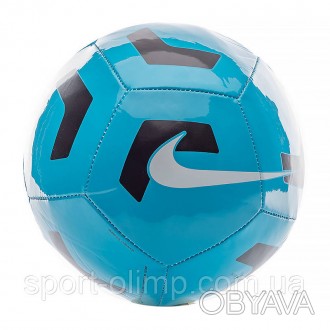 М'яч футбольний Nike NK PTCH TRAIN - SP21 Блакитний 5 (7dCU8034-434 5)
М&#39. . фото 1