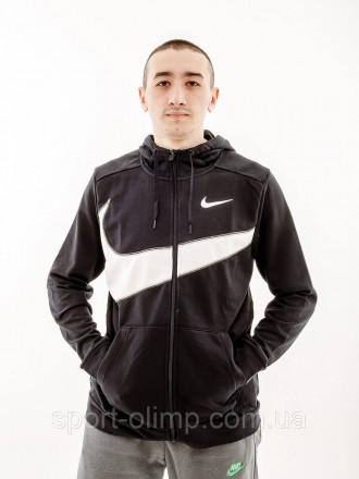 Толстовка Nike DF FLC HD FZ ENERG - это удобная и стильная одежда, созданная для. . фото 2