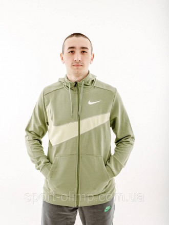 Толстовка Nike DF FLC HD FZ ENERG - это удобная и стильная одежда, созданная для. . фото 2