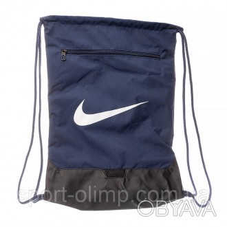 Рюкзак-сумка для обуви Nike BRSLA DRAWSTRNG - 9.5 (18L) Синий One size (7dDM3978. . фото 1