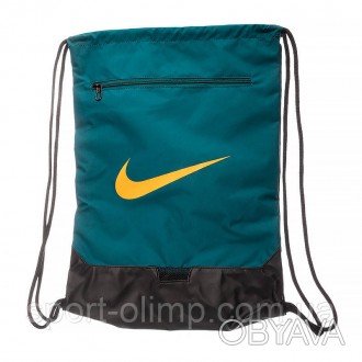 Рюкзак-сумка для обуви Nike BRSLA DRAWSTRNG - 9.5 (18L) Зеленый One size (7dDM39. . фото 1