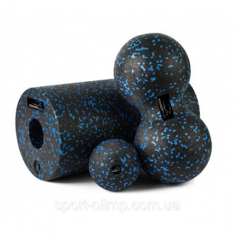 Набір для йоги PowerPlay PP_4008 EPP Foam Roller Set роллер + 2 масажні м'яч. . фото 2