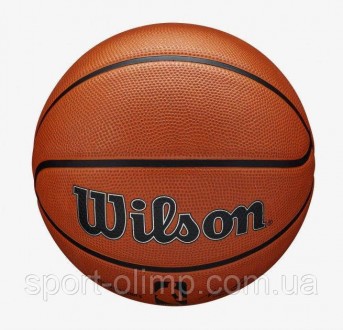 Мяч баскетбольный Wilson NBA Authentic Series Outdoor 285 р. 6 Amber (WTB7300XB0. . фото 4