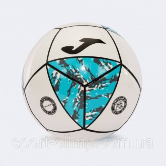 Мяч футбольный Joma CHALLENGE II бело-бирюзовый размер 5 400851.216
Joma –. . фото 3