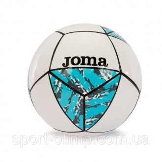 Мяч футбольный Joma CHALLENGE II бело-бирюзовый размер 5 400851.216
Joma –. . фото 2