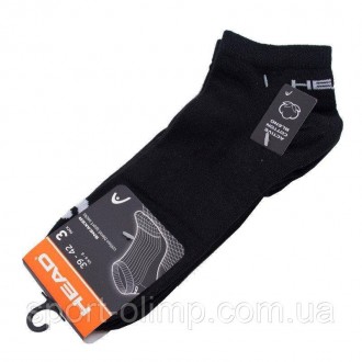 Спортивные носки Head Sneaker Unisex 3-pack black — 761010001-200 идеально подхо. . фото 5