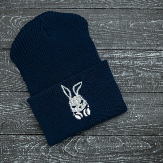 Мужская Зимняя шапка с Отворотом Теплая с Рисунком Intruder Bunny logo
- Состав:. . фото 6