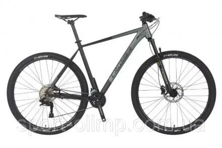 Велосипед найнер Crosser MT 041 29" (рама 21, 2*12) L-TWOO+Logan Вилка повітря! . . фото 2
