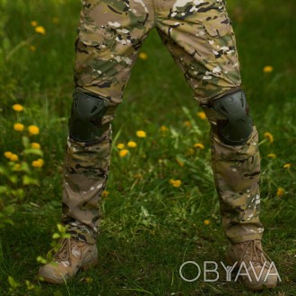 Тактические Военные наколенники зсу Армейские защитные с Камуфляжной подкладкой
. . фото 1