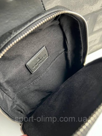 
Чоловіча сумка слінг луї вітон Нагрудна туристична Louis Vuitton еко-шкіра чере. . фото 7