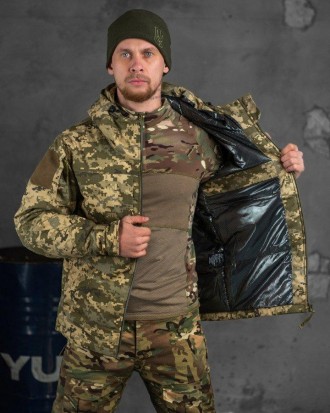 Чоловіча тактична куртка камуфляж Call Dragon військова зимова армійська куртка . . фото 3