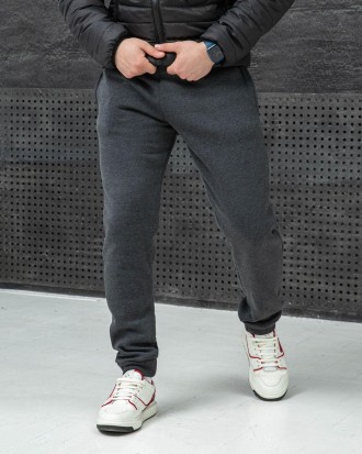 Мужские спортивные штаны зимние на флисе с карманами трикотажные Турция
Штаны с . . фото 5