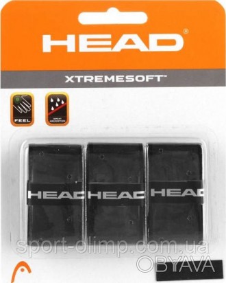 Обмотка Head XtremeSoft Grip Overwrap, dozen black (285-104 black)
Тенісні намот. . фото 1