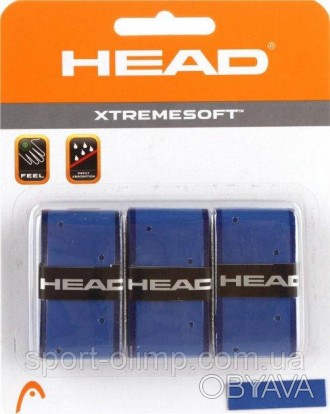 Обмотка Head XtremeSoft Grip Overwrap, dozen blue (285-104 blue)
Тенісні намотки. . фото 1