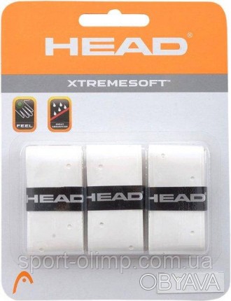 Обмотка тенісна Head XtremeSoft Grip Overwrap, dozen white (285-104 white)
Еласт. . фото 1