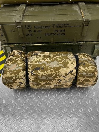 Спальник военный демисезонный армейский спальный мешок пиксель с капюшоном 
Мате. . фото 7