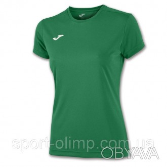 Женская футболка с коротким рукавом. Очень удобная и дышащая спортивная футболка. . фото 1