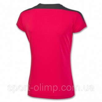 Женская футболка с коротким рукавом. Очень удобная и дышащая спортивная футболка. . фото 3