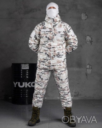 Зимний тактический костюм маскировочный военный белый