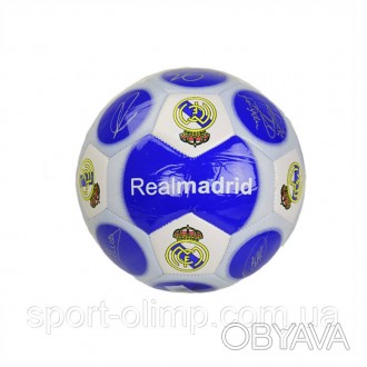 М'яч футбольний Bambi YW0220 №5, PVC діаметр 20,7 см (Синій)
М'яч футбол. . фото 1