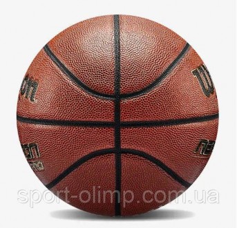 М'яч баскетбольний Wilson REACTION Pro 275 size 5 Коричневий (WTB10139XB05 5. . фото 4