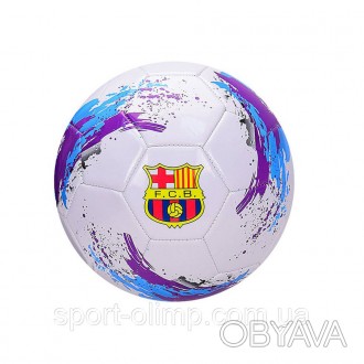 Мяч футбольный Bambi FB2106 №5, PVC диаметр 21,6 см (Фиолетовый)
Мяч футбольный . . фото 1