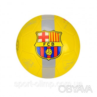 Мяч футбольный Bambi FB20127 №5, PU диаметр 21 см (Желтый)
Мяч футбольный FB2012. . фото 1