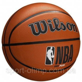 Мяч баскетбольный Wilson NBA DRV PLUS BSKT size 7 Коричневый (WTB9200XB07 7)
Бас. . фото 3