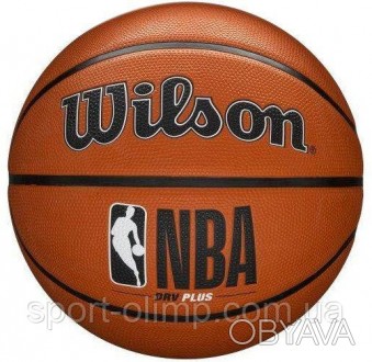 Мяч баскетбольный Wilson NBA DRV PLUS BSKT size 7 Коричневый (WTB9200XB07 7)
Бас. . фото 1