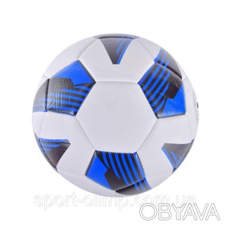 М'яч футбольний Bambi FB2234 №5, TPU діаметр 21,6 см (Синій)
М'яч футбол. . фото 1
