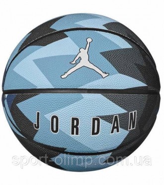 М'яч баскетбольний NIKE JORDAN BASKETBALL 8P ENERGY DEFLATED DARK SHADOW/ROY. . фото 2