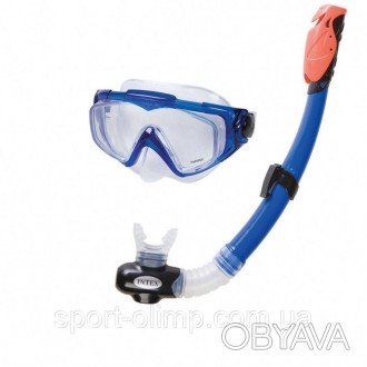 Набір для підводного плавання 55962 маска і трубка
Дитячий, абсолютно безпечний . . фото 1