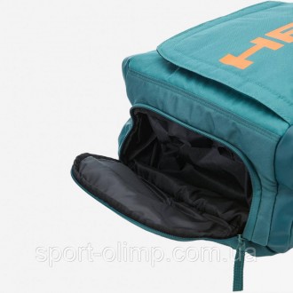 Рюкзак Head Pro Backpack 28L DYFO Зеленый Оранжевый (260233)
Head Pro Backpack 2. . фото 6