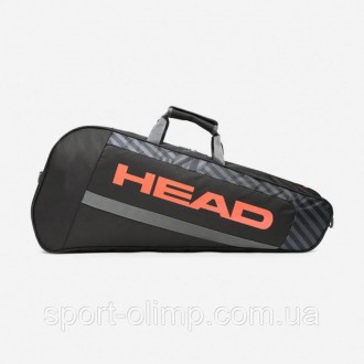 Чехол Head Base Racquet Bag M BKOR Черный (261313)
Стильная теннисная сумка Head. . фото 7