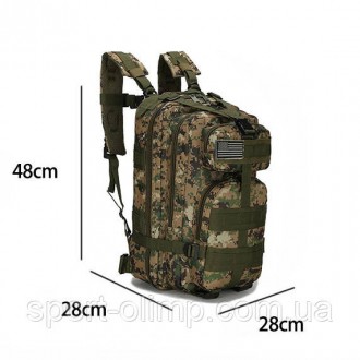 Этот прочный и компактный тактический рюкзак идеально подходит для широкого спек. . фото 4