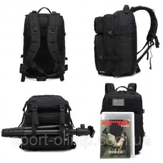 Этот прочный и удобный тактический рюкзак идеально подходит для разнообразных ви. . фото 4