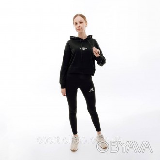 Худи New Balance - это удобная и стильная одежда, которая обеспечивает комфорт и. . фото 1