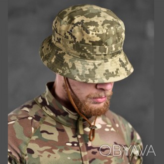 Военная тактическая панама для ЗСУ армейская пиксель со шнурком
Тактическая пана. . фото 1